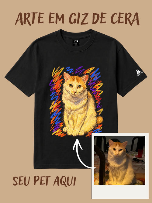 Camisa Básica Personalizada - Giz de Cera