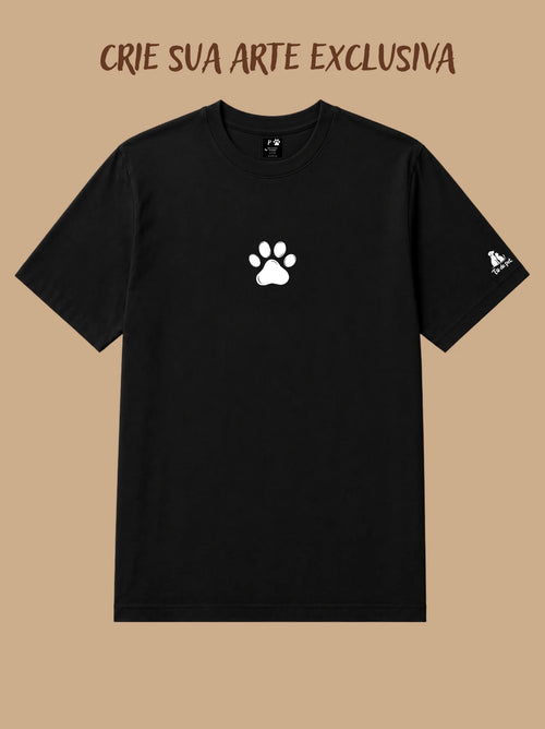 Verso — Camisa Oversized Personalizada - Tô de Pet