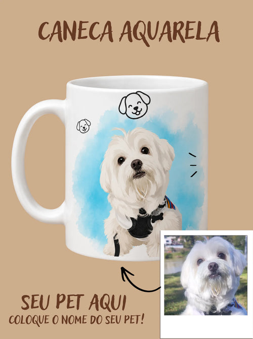 Caneca - Caneca Aquarela