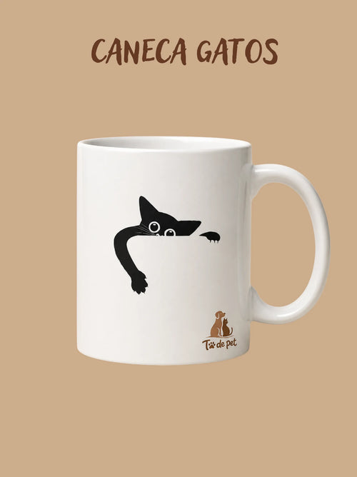 Verso — Caneca - Caneca Gatos
