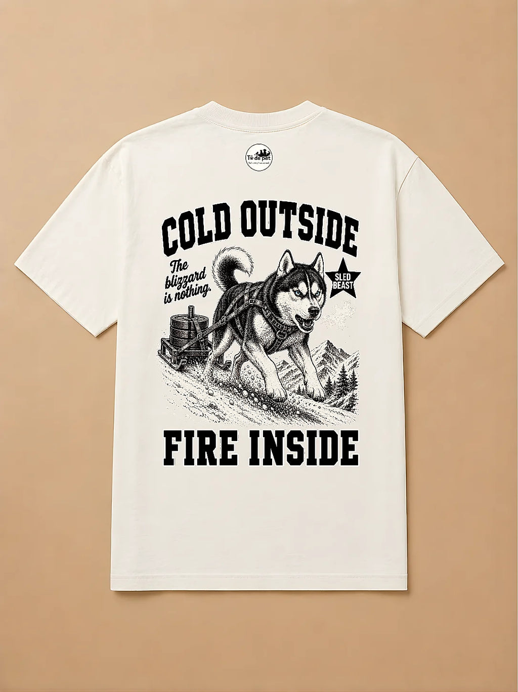 Camisa Oversized Academia - Husky