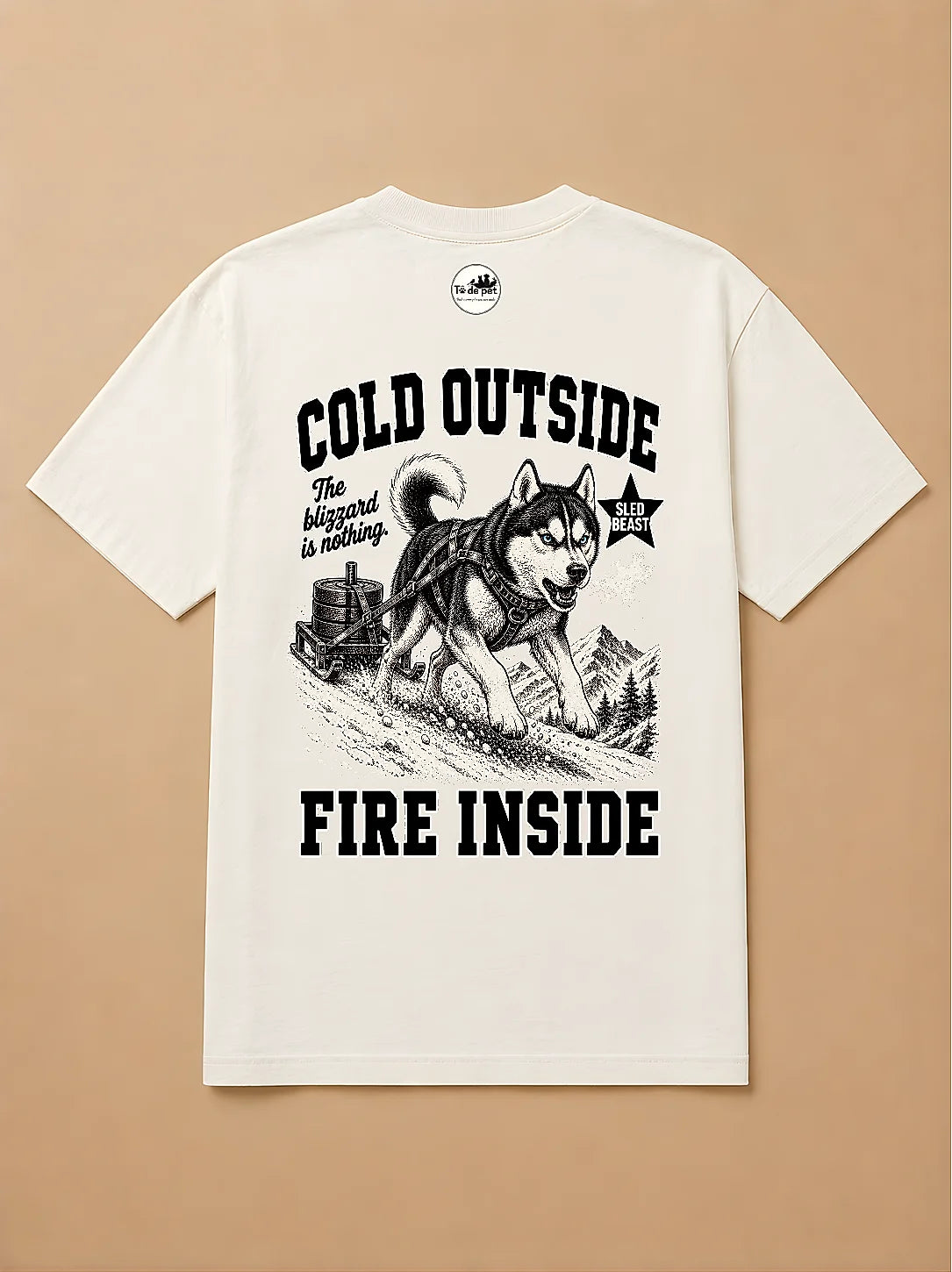 Camisa Oversized Academia - Husky