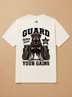 Camisa Oversized Academia - Rottweiler