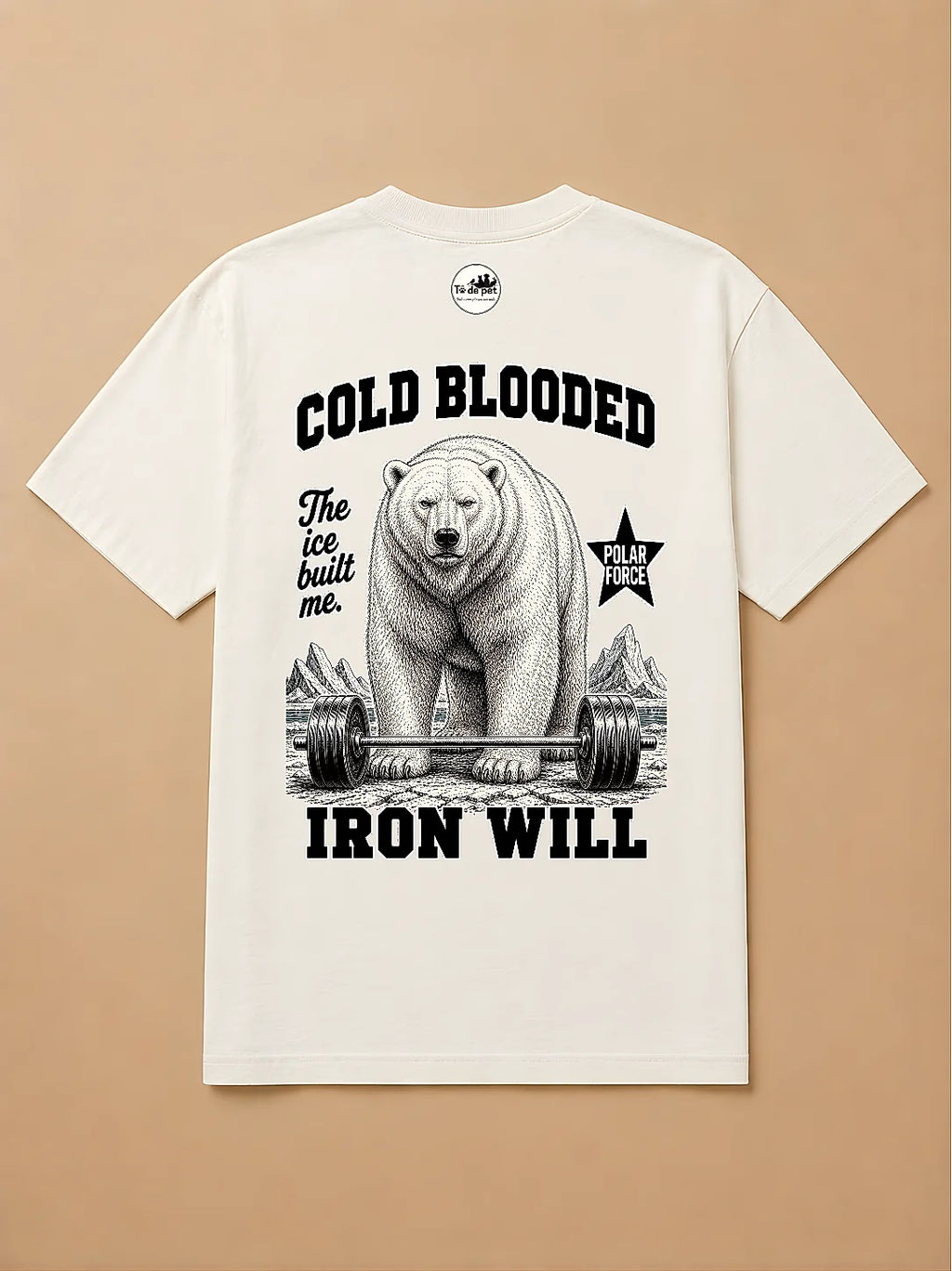 Camisa Oversized Academia - Urso Polar