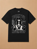 Camisa Oversized Academia - Border Collie