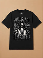 Camisa Oversized Academia - Border Collie