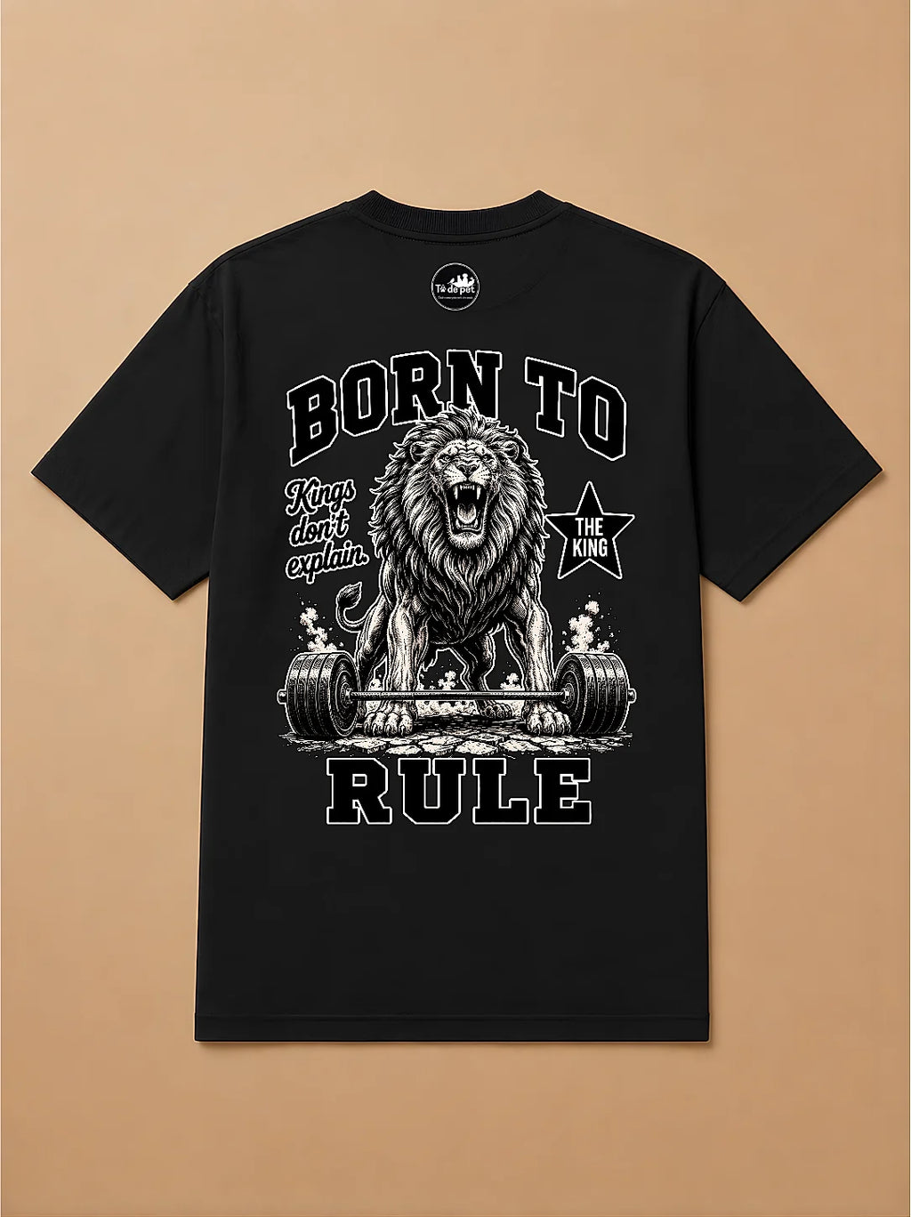 Camisa Oversized Academia - Leão