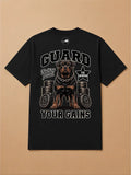 Camisa Oversized Academia - Rottweiler