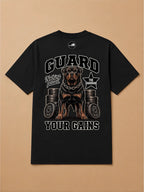 Camisa Oversized Academia - Rottweiler