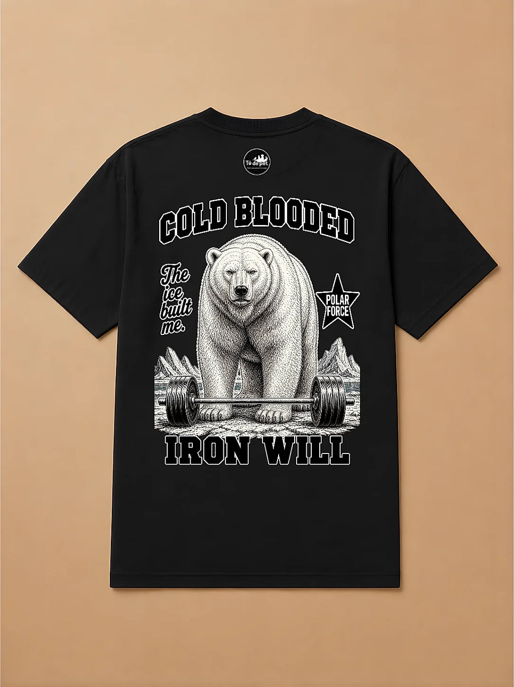 Camisa Oversized Academia - Urso Polar