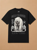 Camisa Oversized Academia - Urso Polar