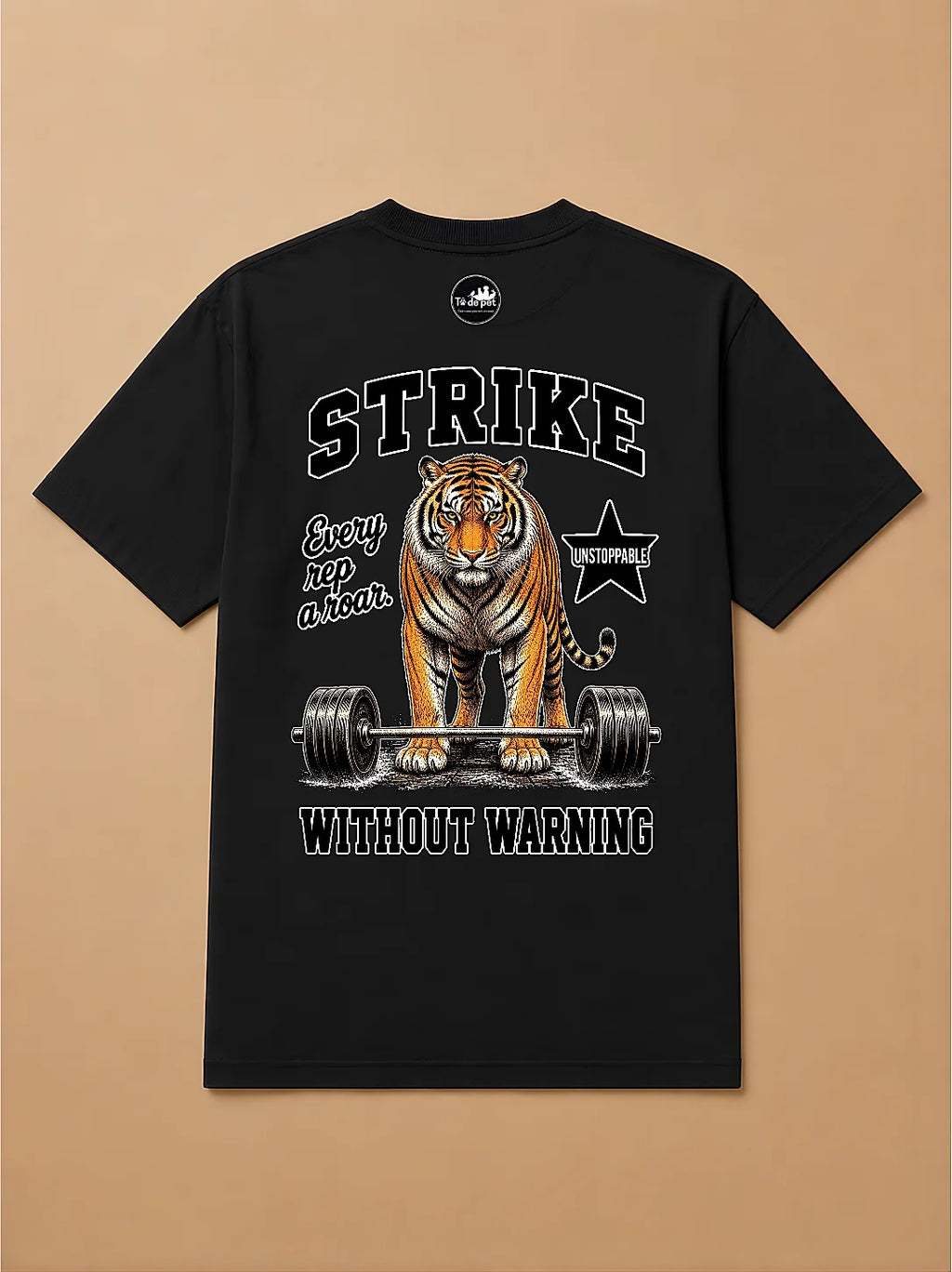 Camisa Oversized Academia - Tigre