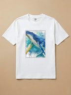 Camisa Aquarela -  Baleia