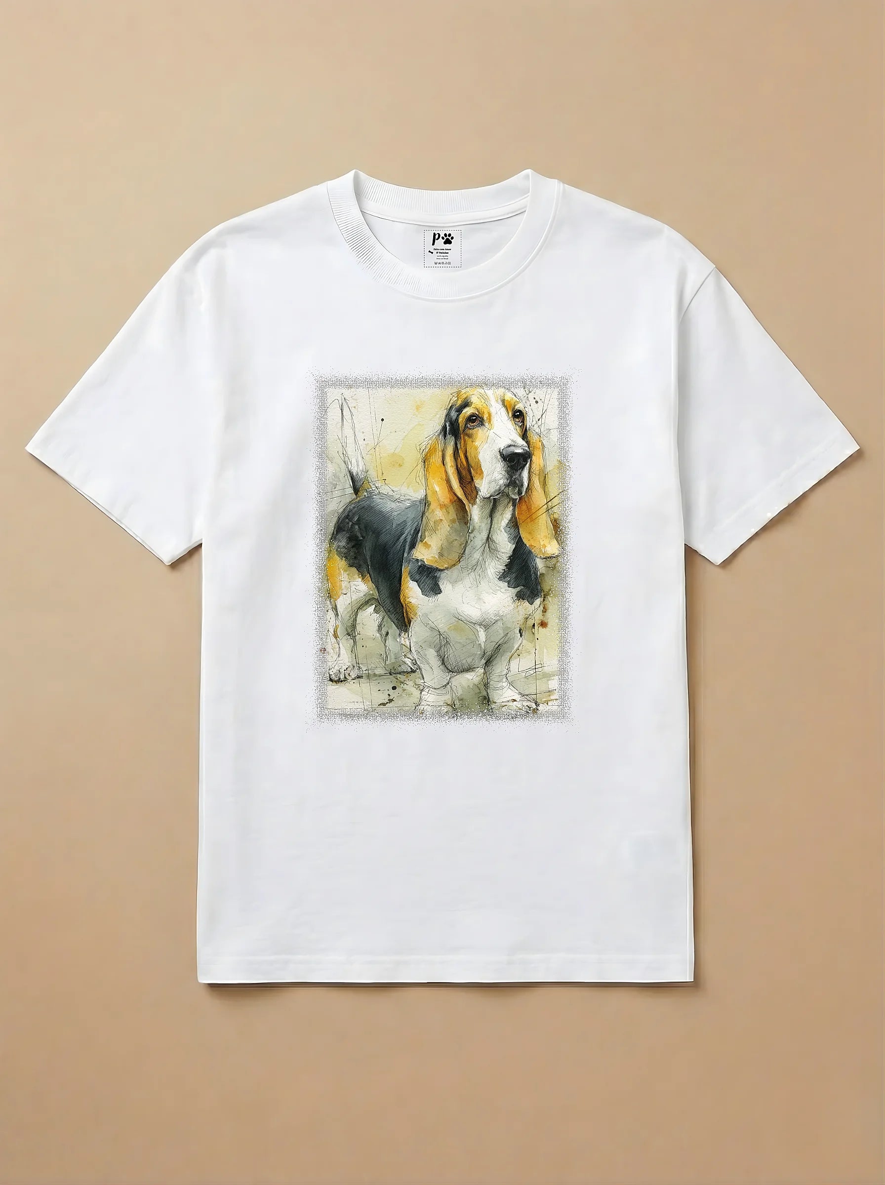 Camisa Aquarela -  Bassed Hound