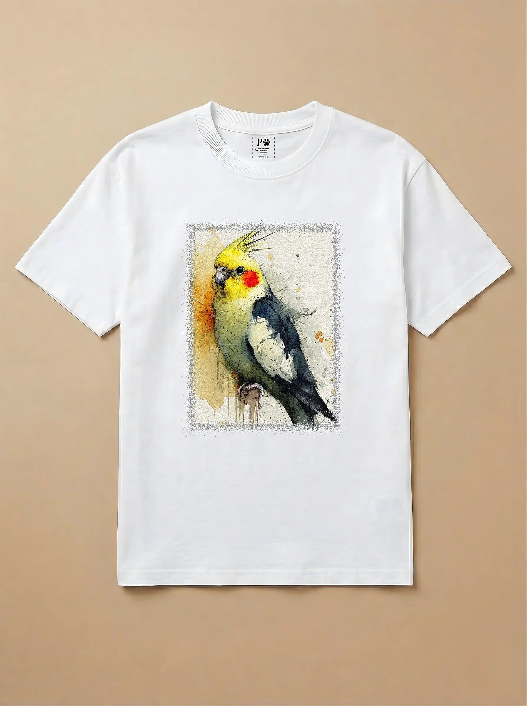 Camisa Aquarela - Calopsita