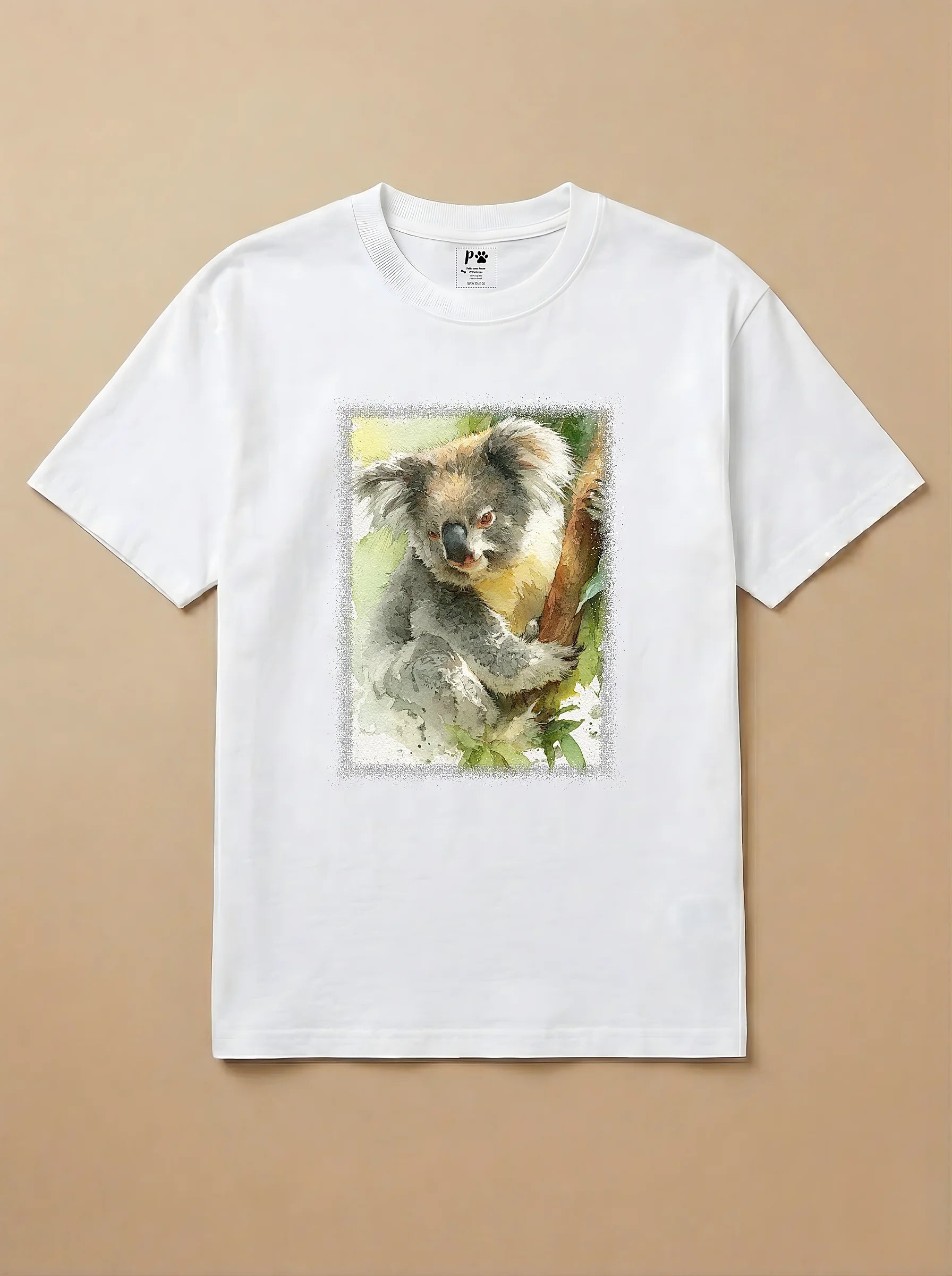 Camisa Aquarela - Coala