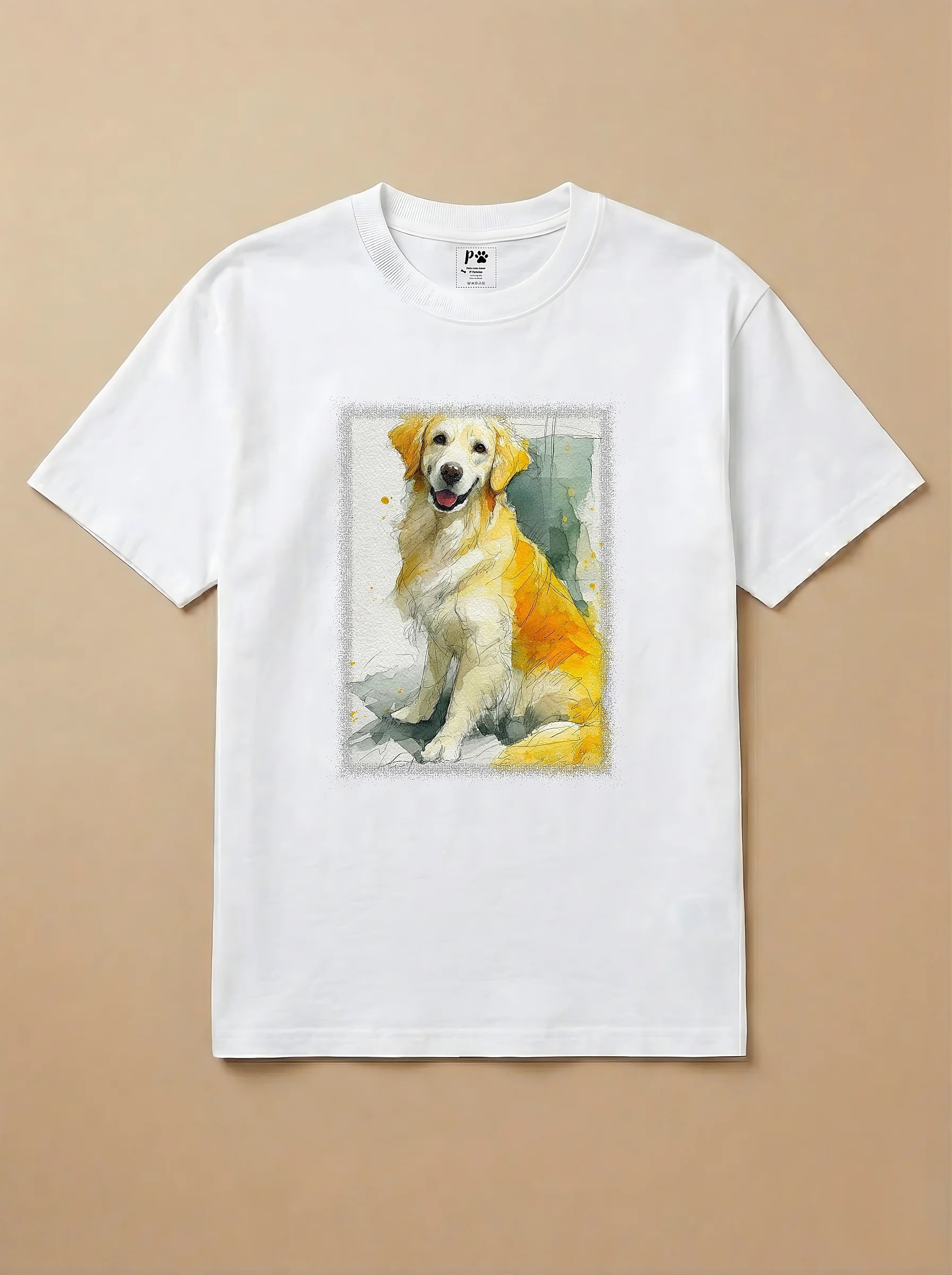 Camisa Aquarela - Golden