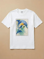 Camisa Aquarela - Golfinho