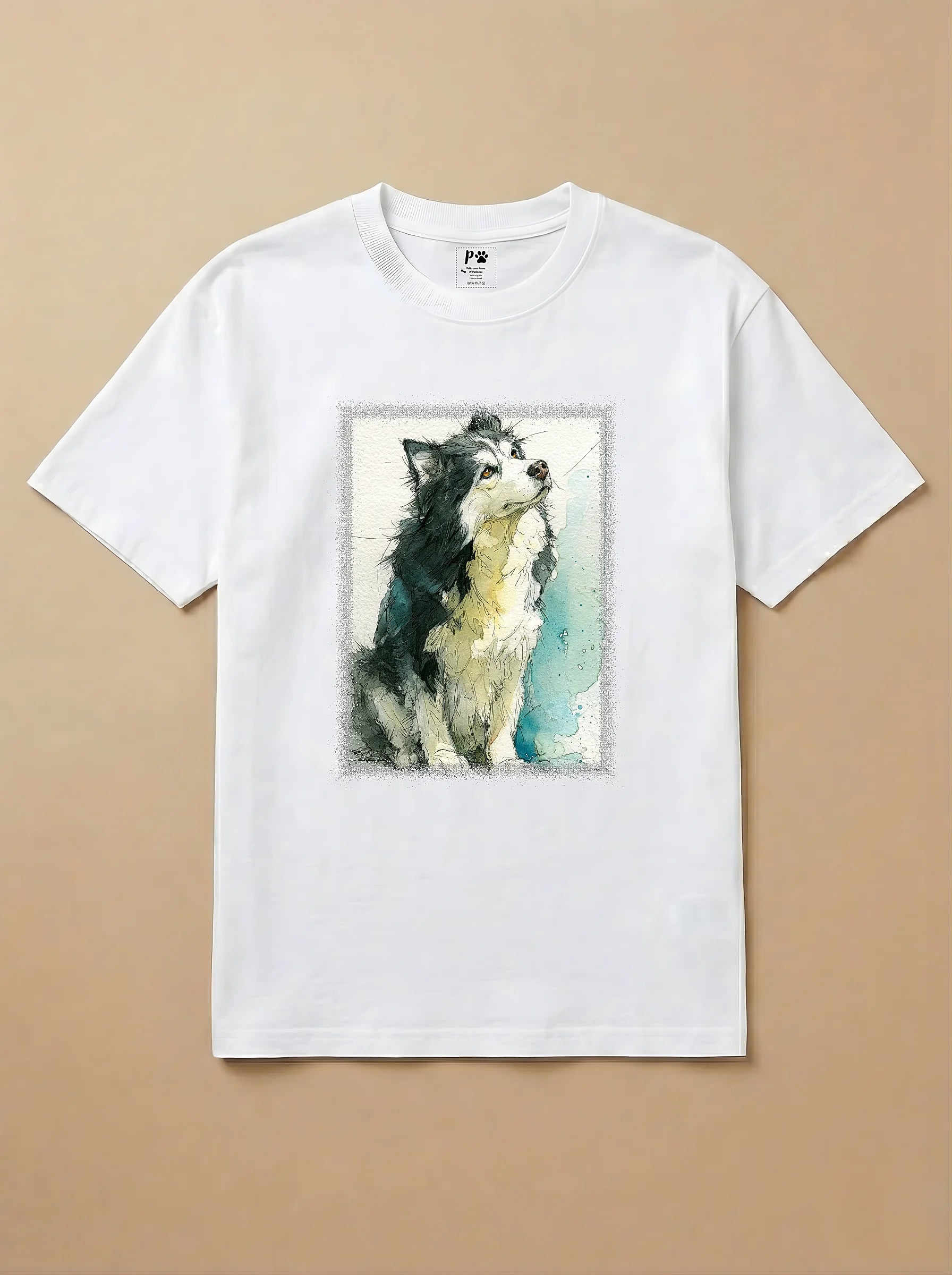 Camisa Aquarela -  Husky