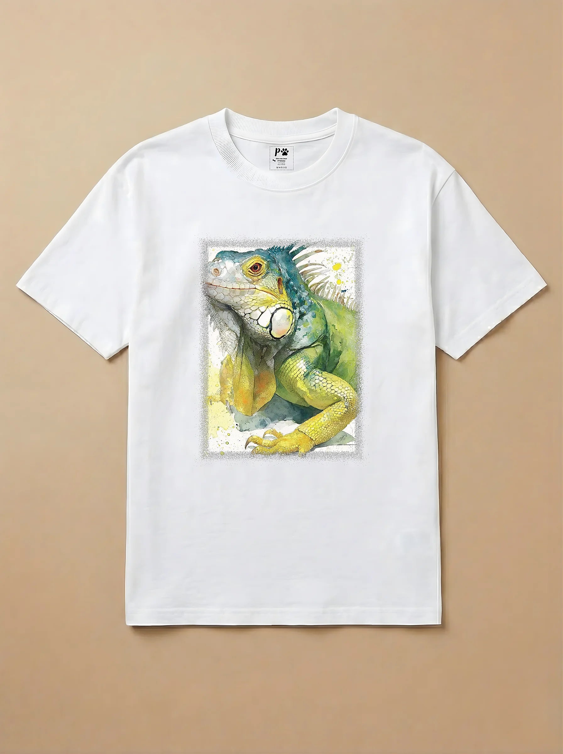 Camisa Aquarela -  Iguana