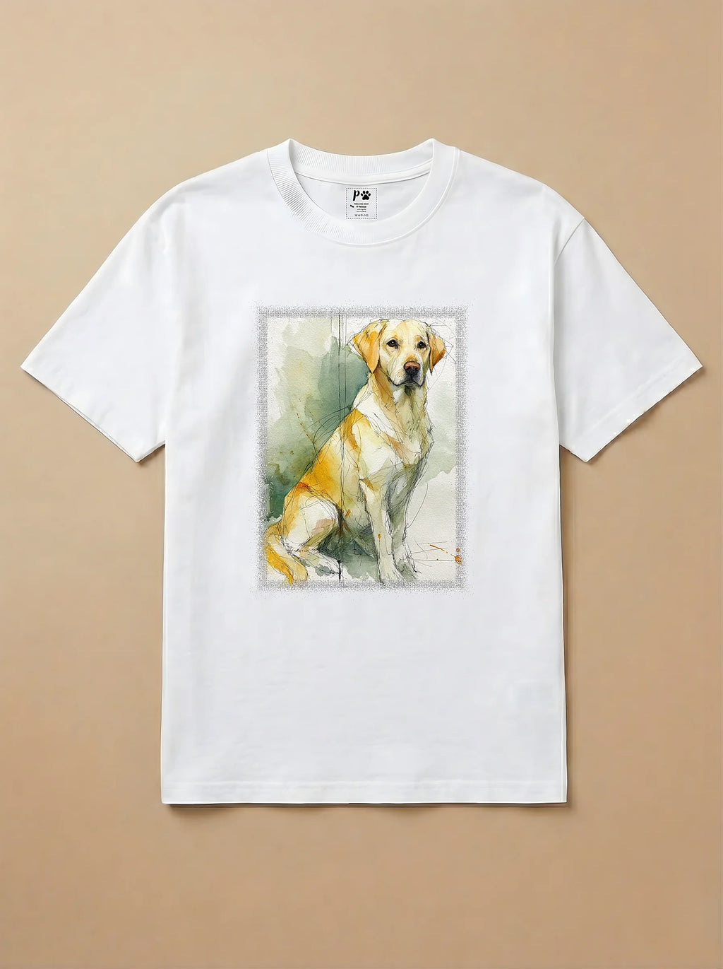 Camisa Aquarela - Labrador