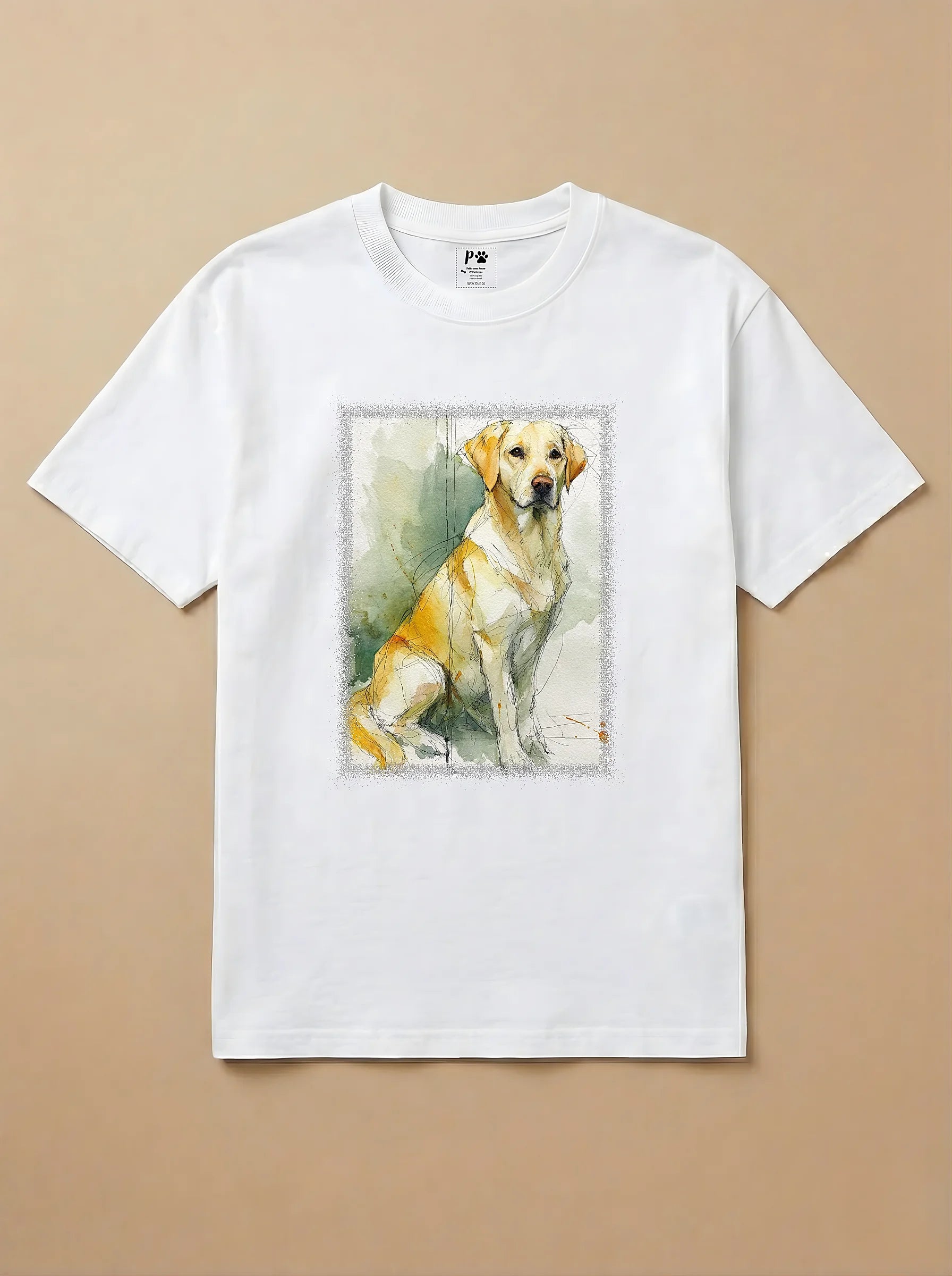 Camisa Aquarela - Labrador