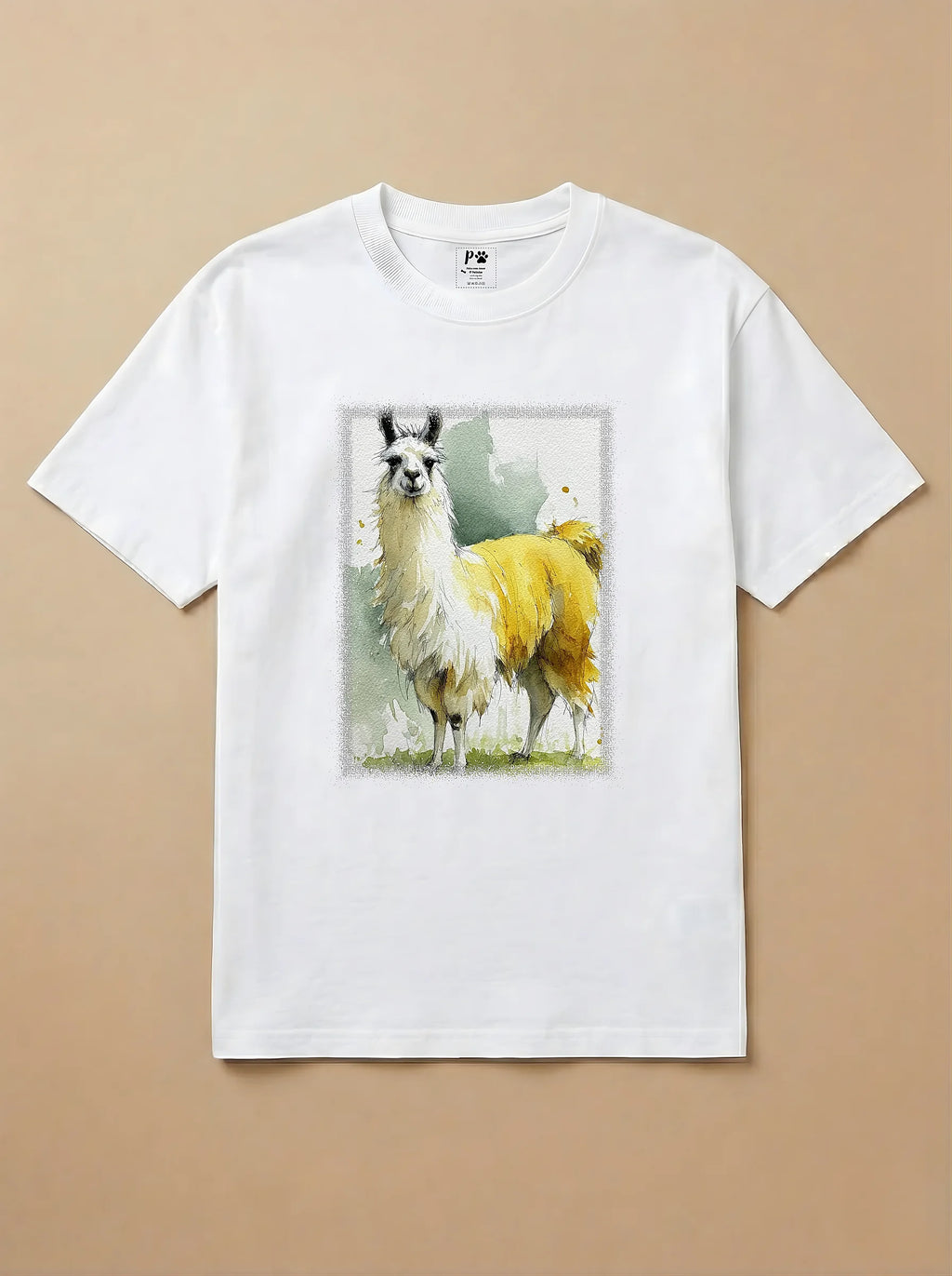 Camisa Aquarela -  Lhama