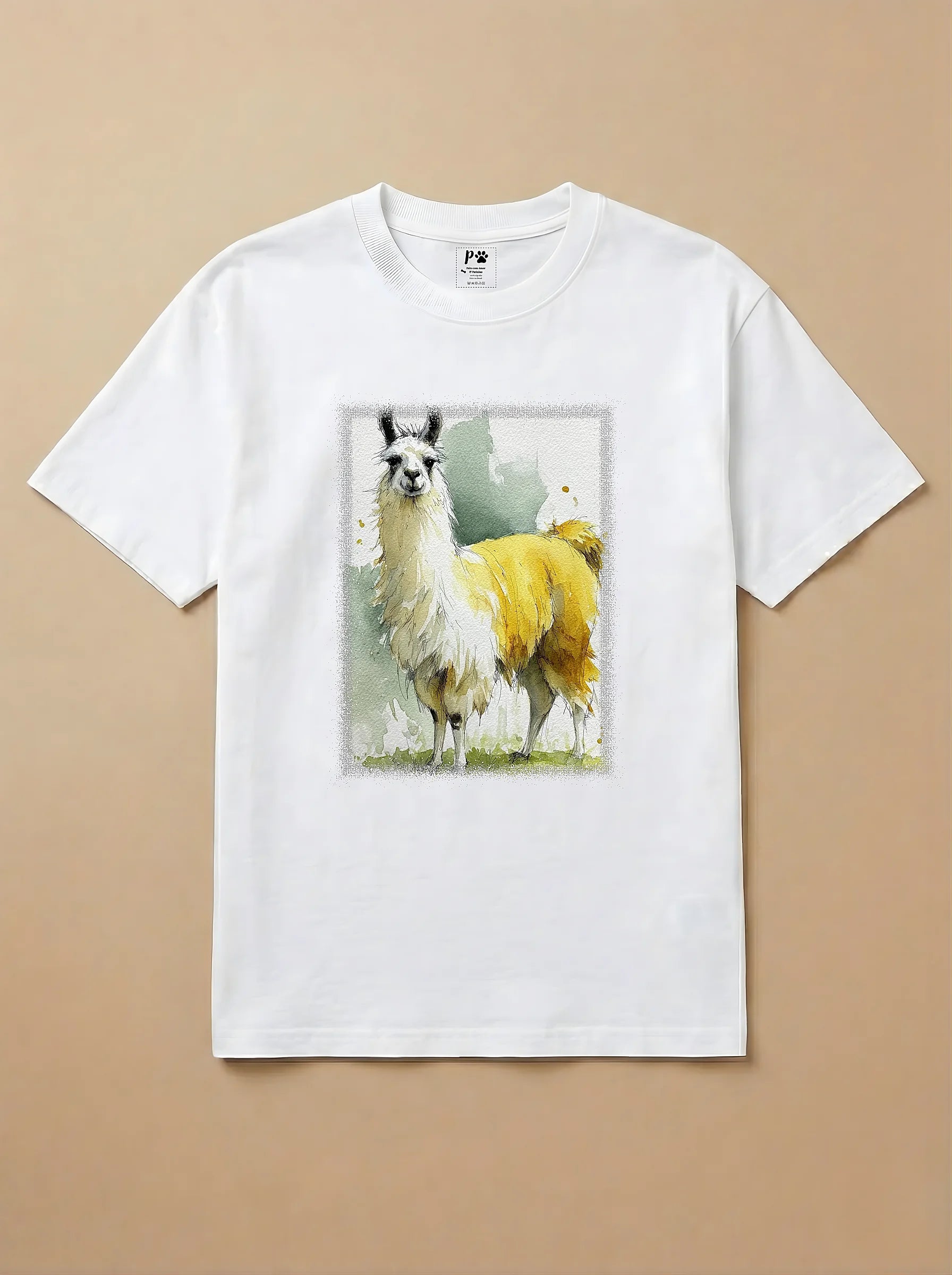 Camisa Aquarela -  Lhama
