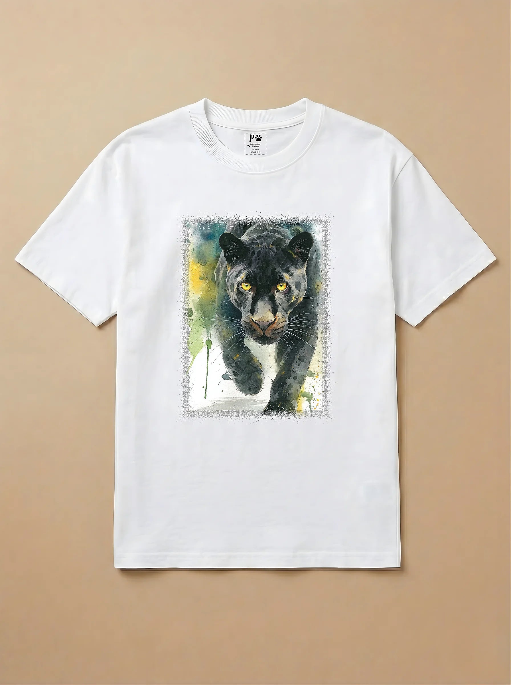 Camisa Aquarela - Pantera