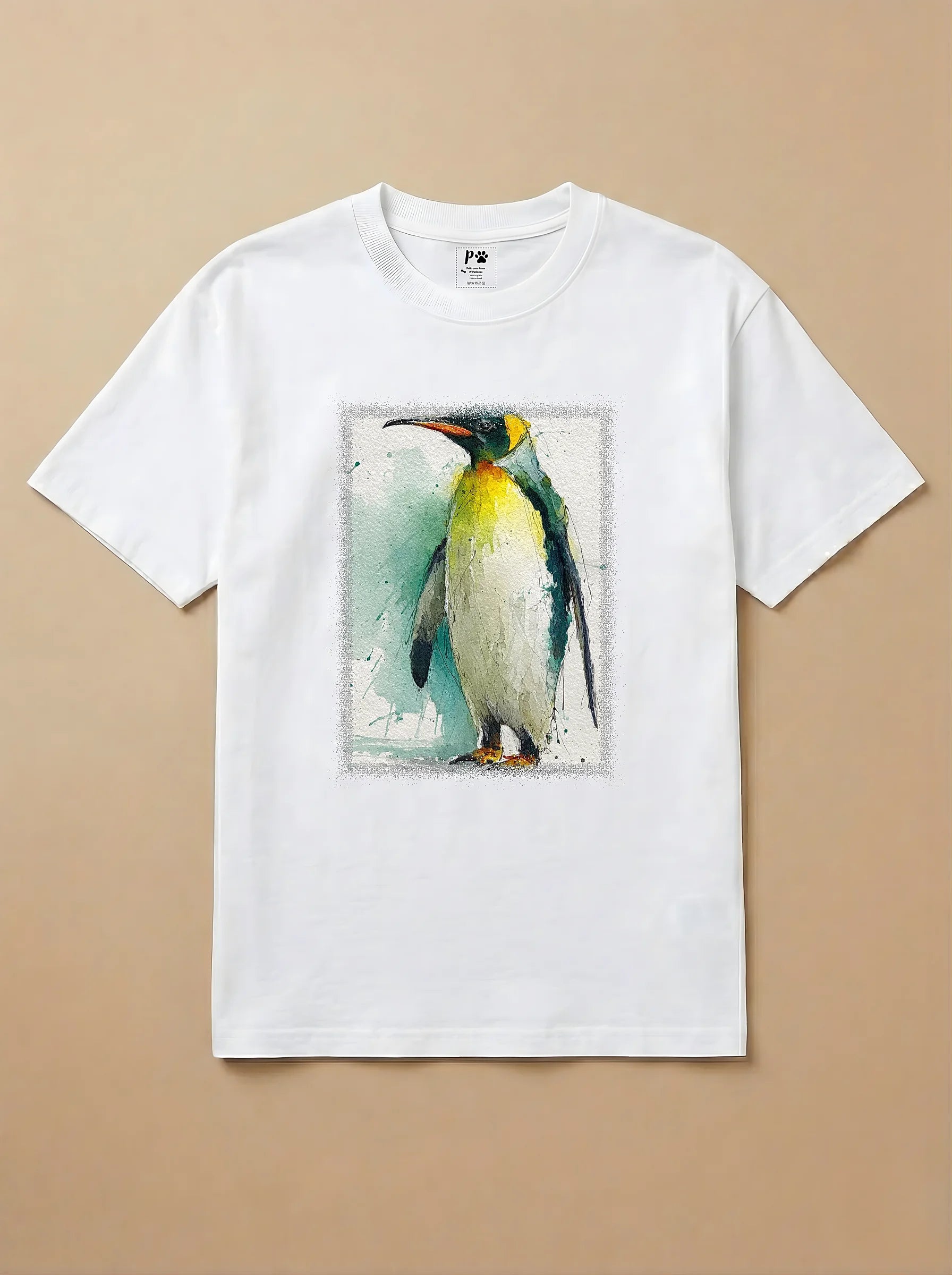 Camisa Aquarela -  Pinguim