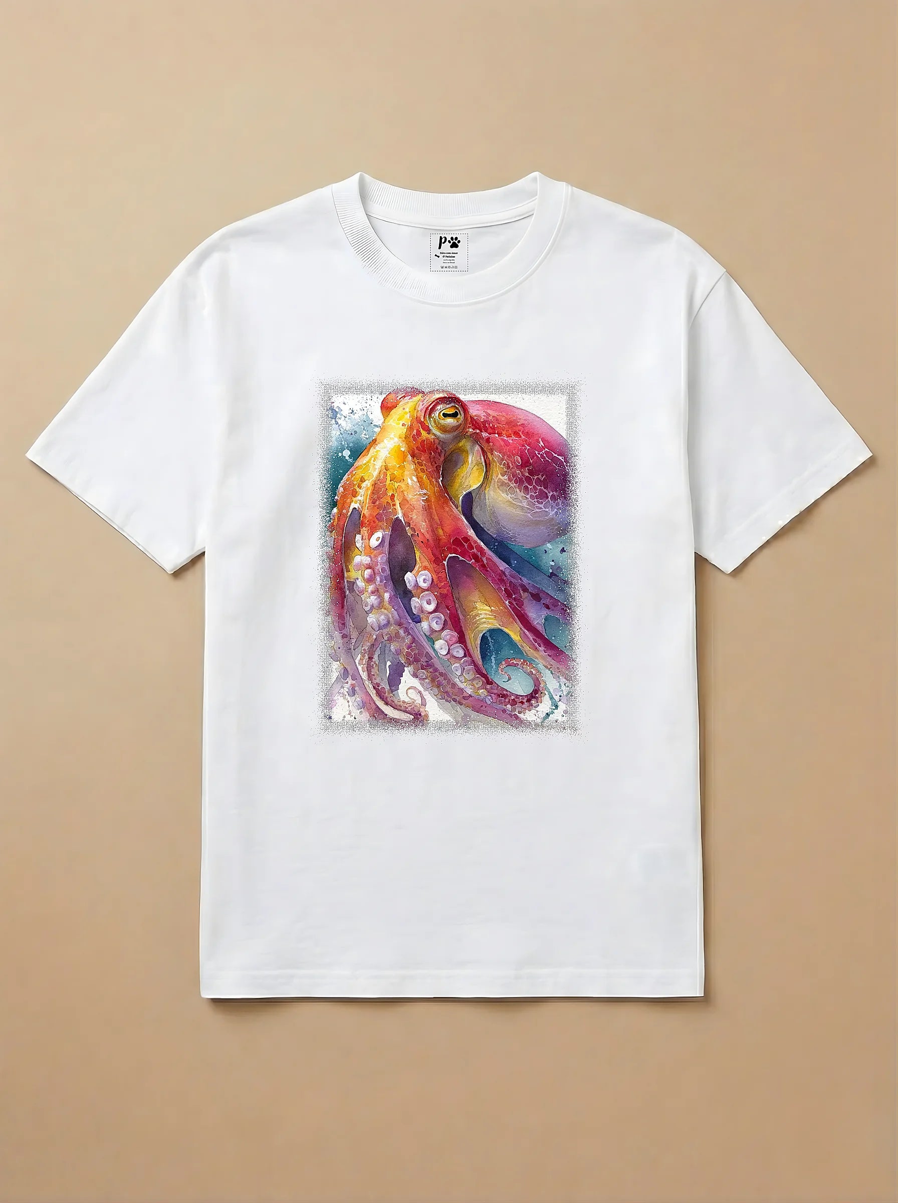 Camisa Aquarela - Polvo