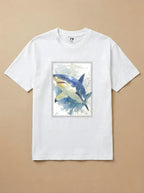 Camisa Aquarela - Tubarão