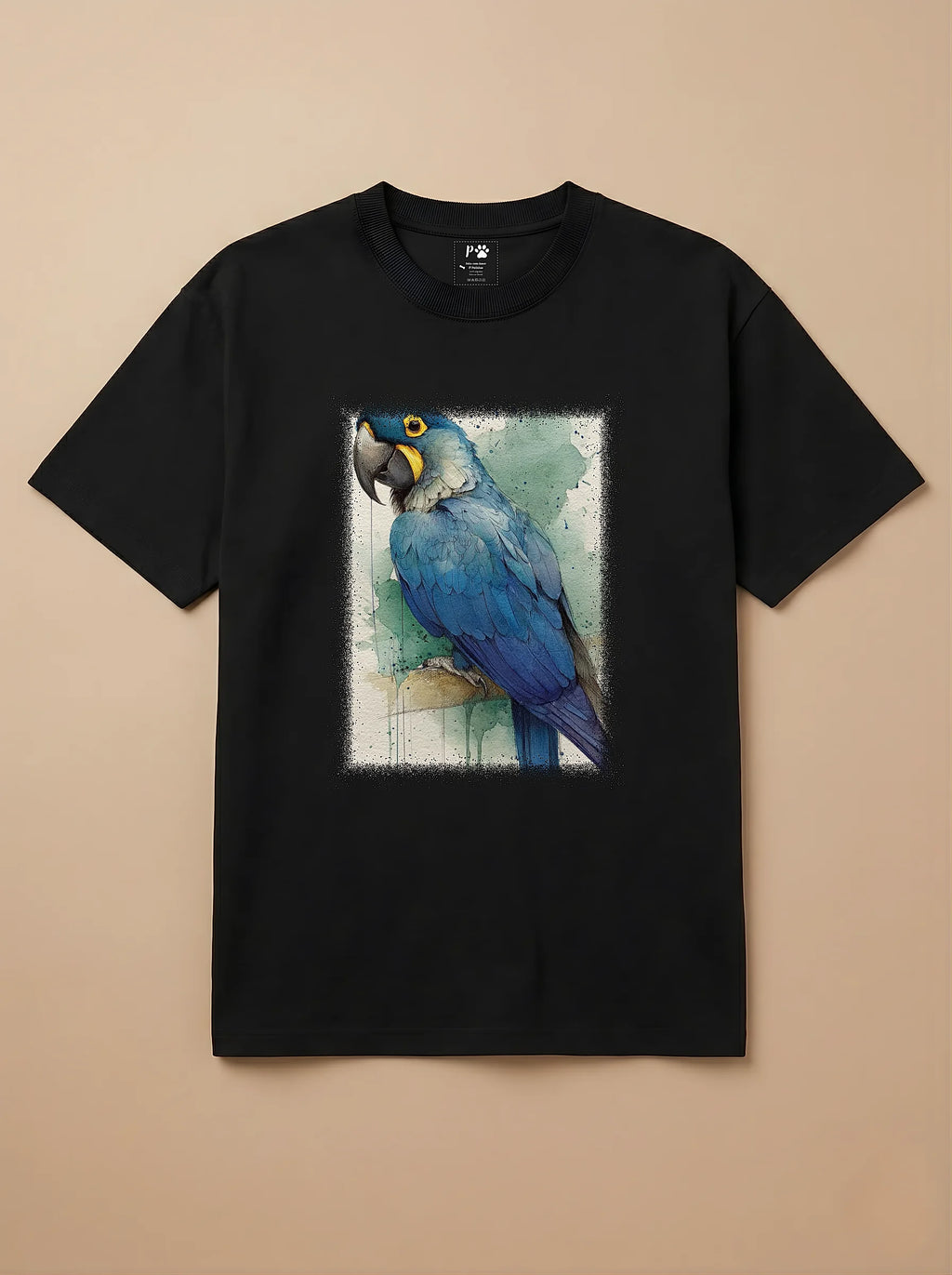 Camisa Aquarela - Arara Azul