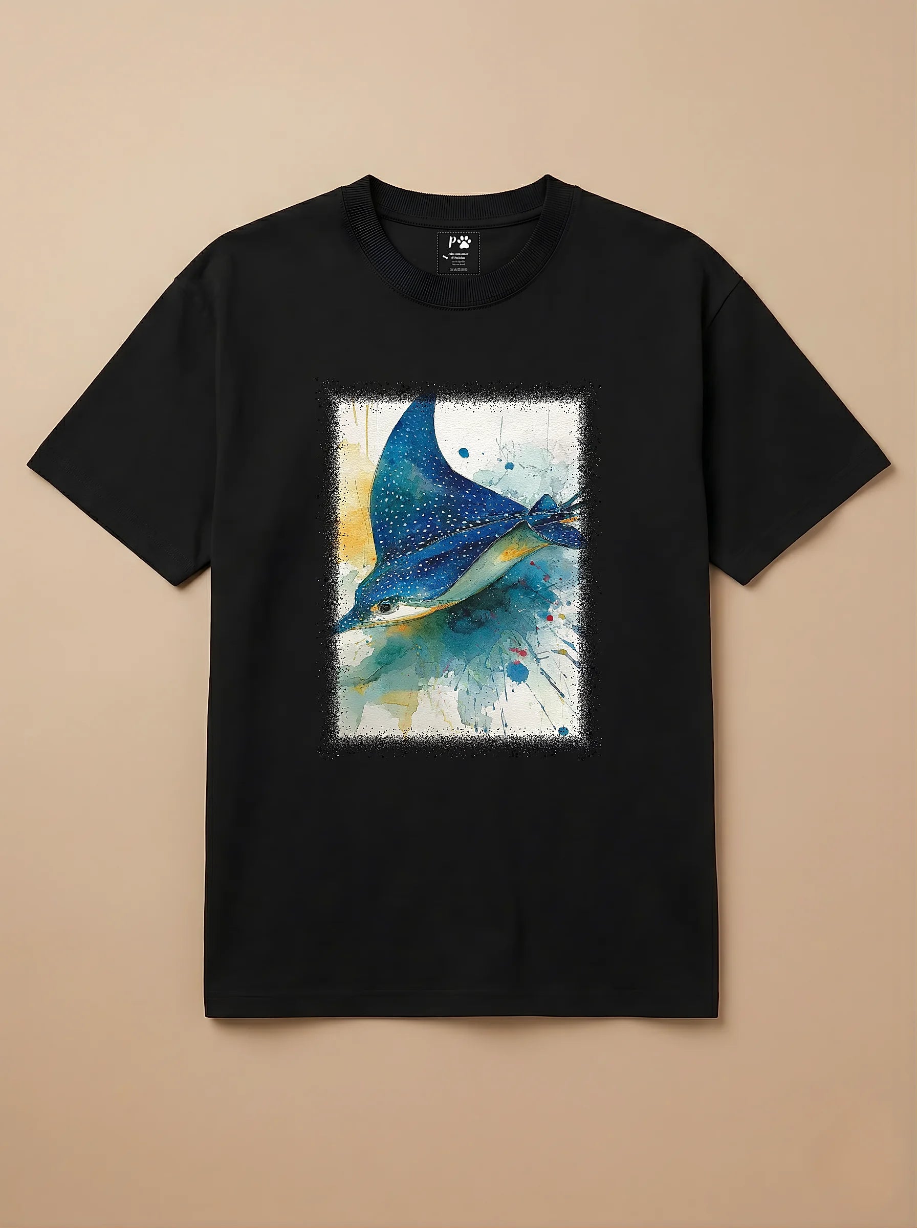 Camisa Aquarela - Arraia