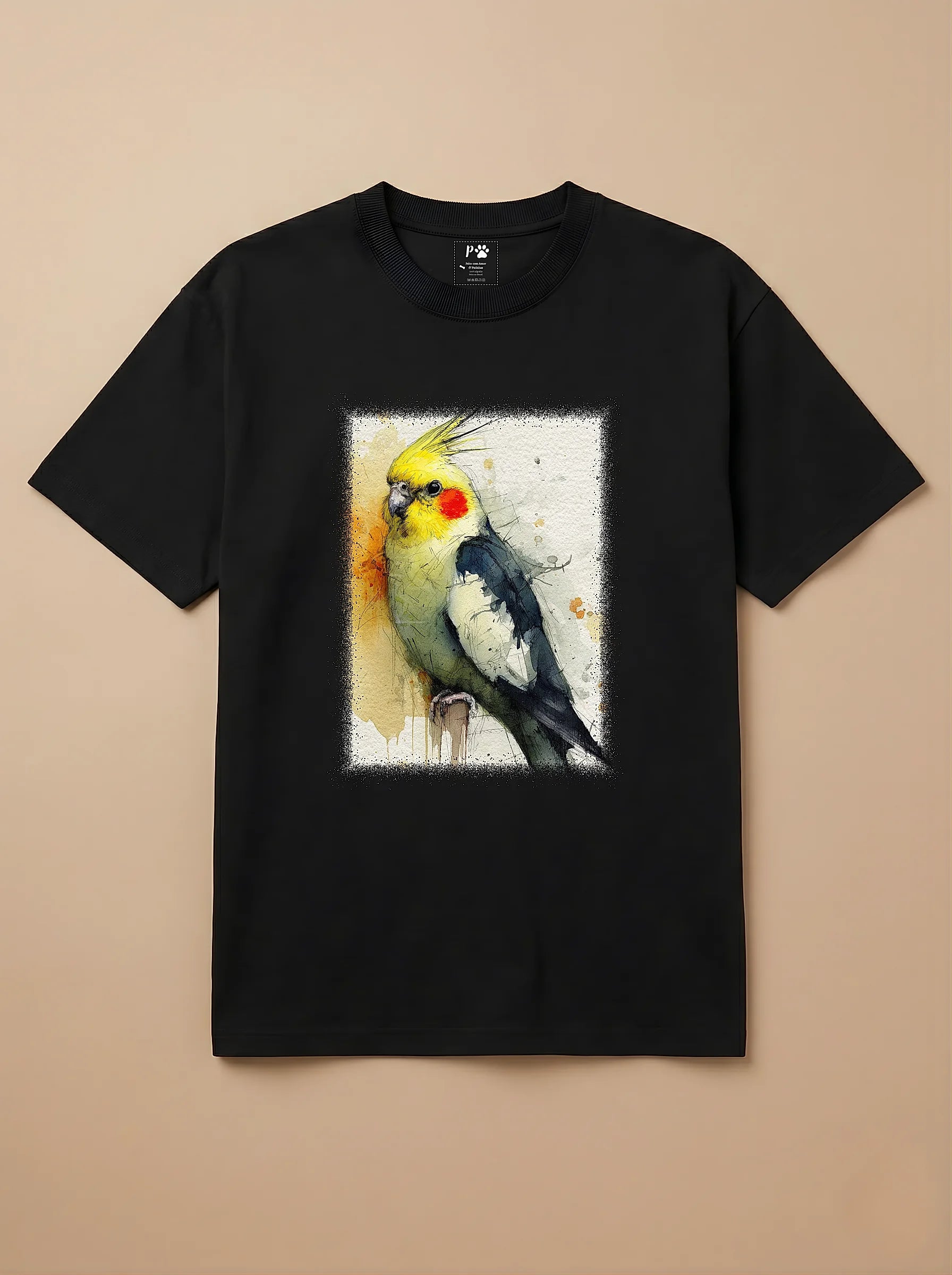 Camisa Aquarela - Calopsita