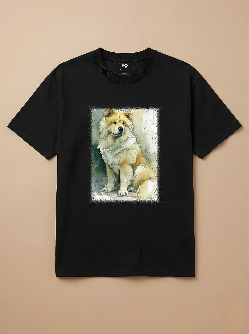 Camisa Aquarela - Chow Chow