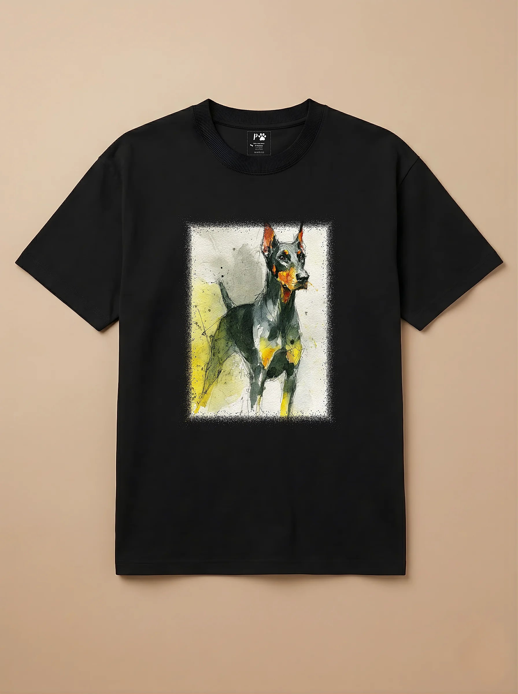 Camisa Aquarela -  Dobermann