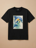 Camisa Aquarela - Golfinho