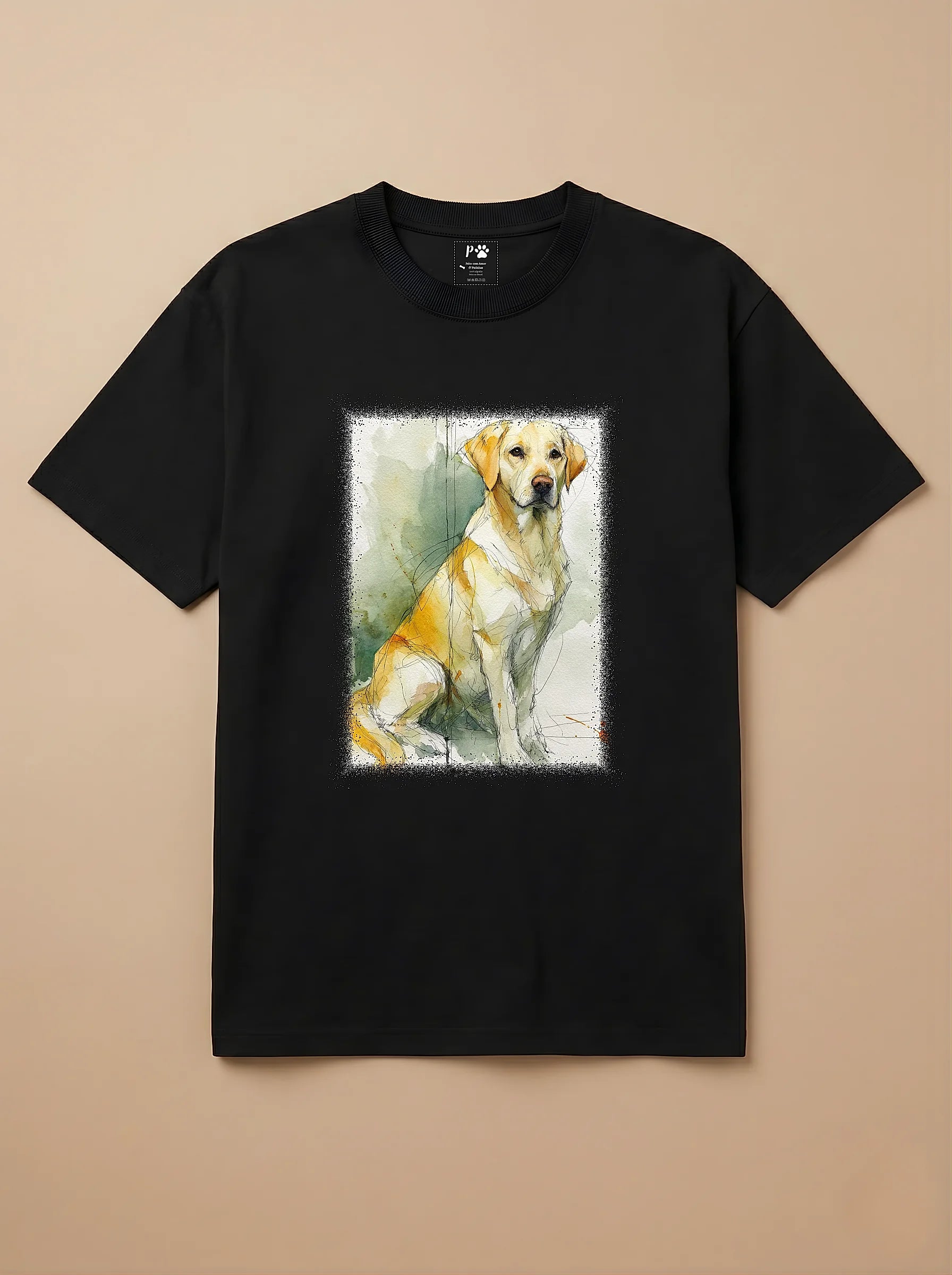 Camisa Aquarela - Labrador