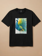 Camisa Aquarela - Pavão