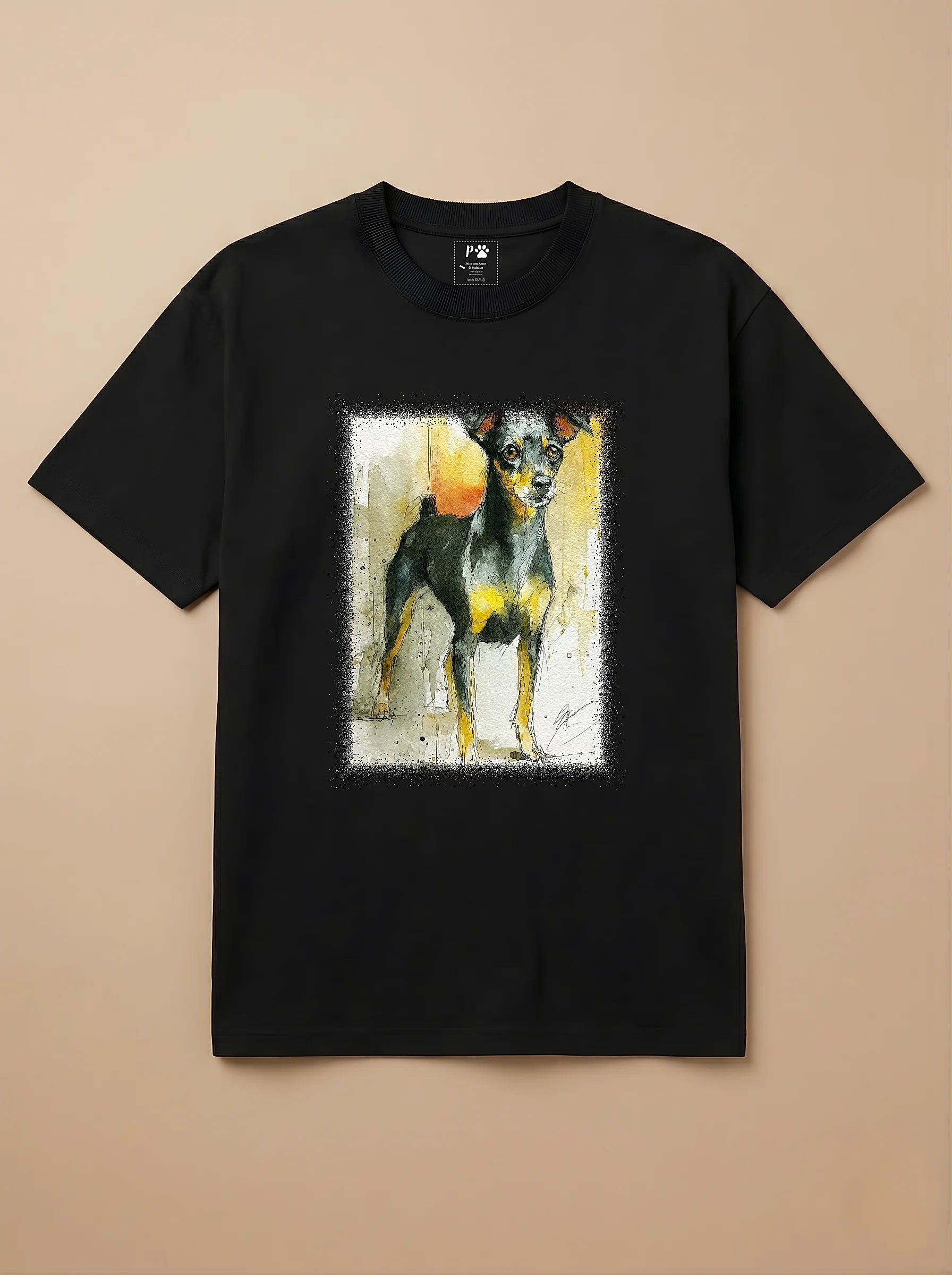 Camisa Aquarela -  Pinscher