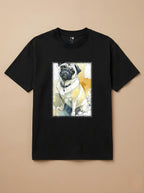 Camisa Aquarela - Pug