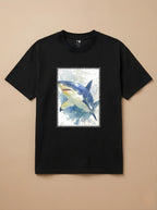 Camisa Aquarela - Tubarão