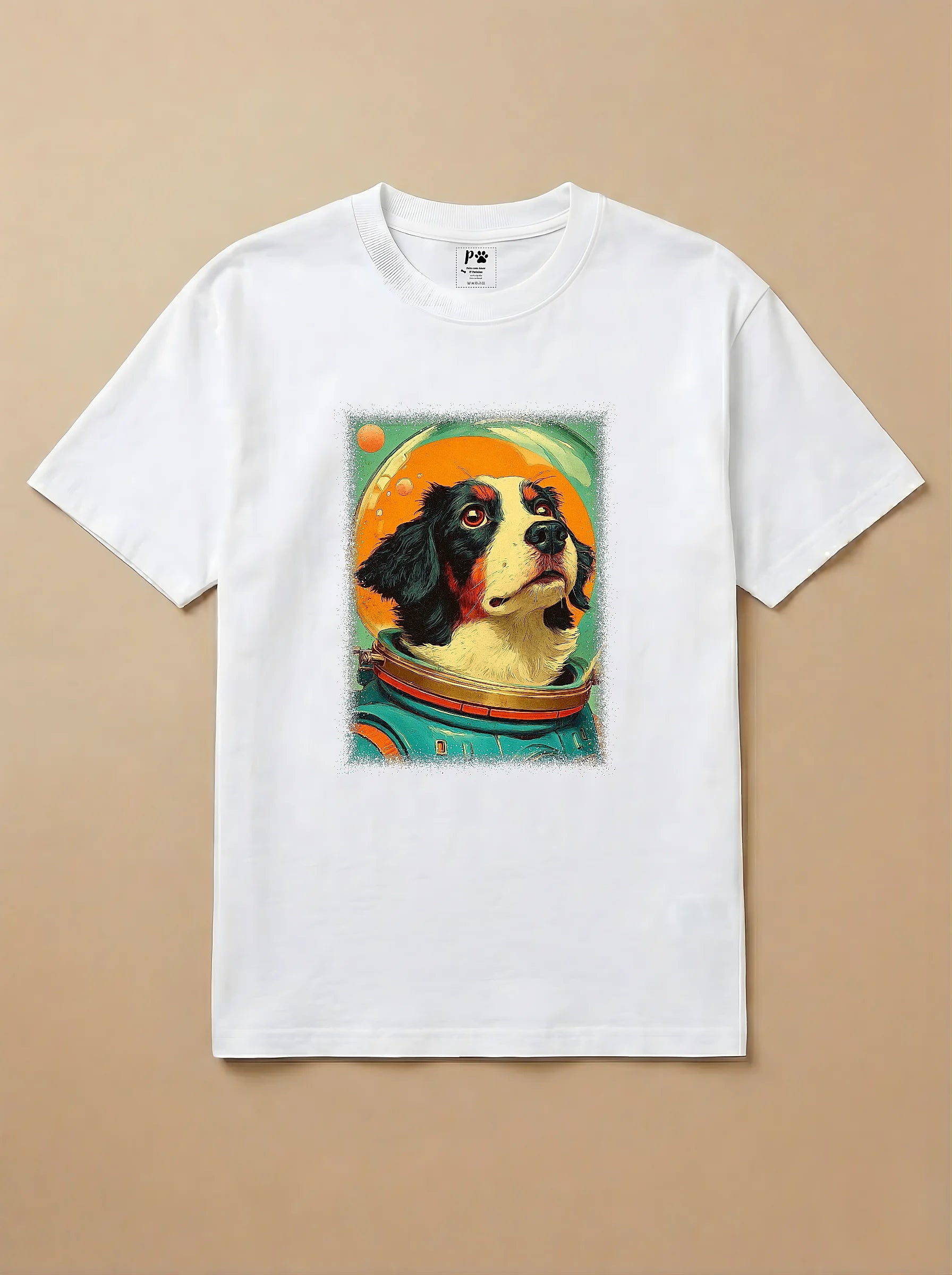 Camisa Astronauta - Border Collie