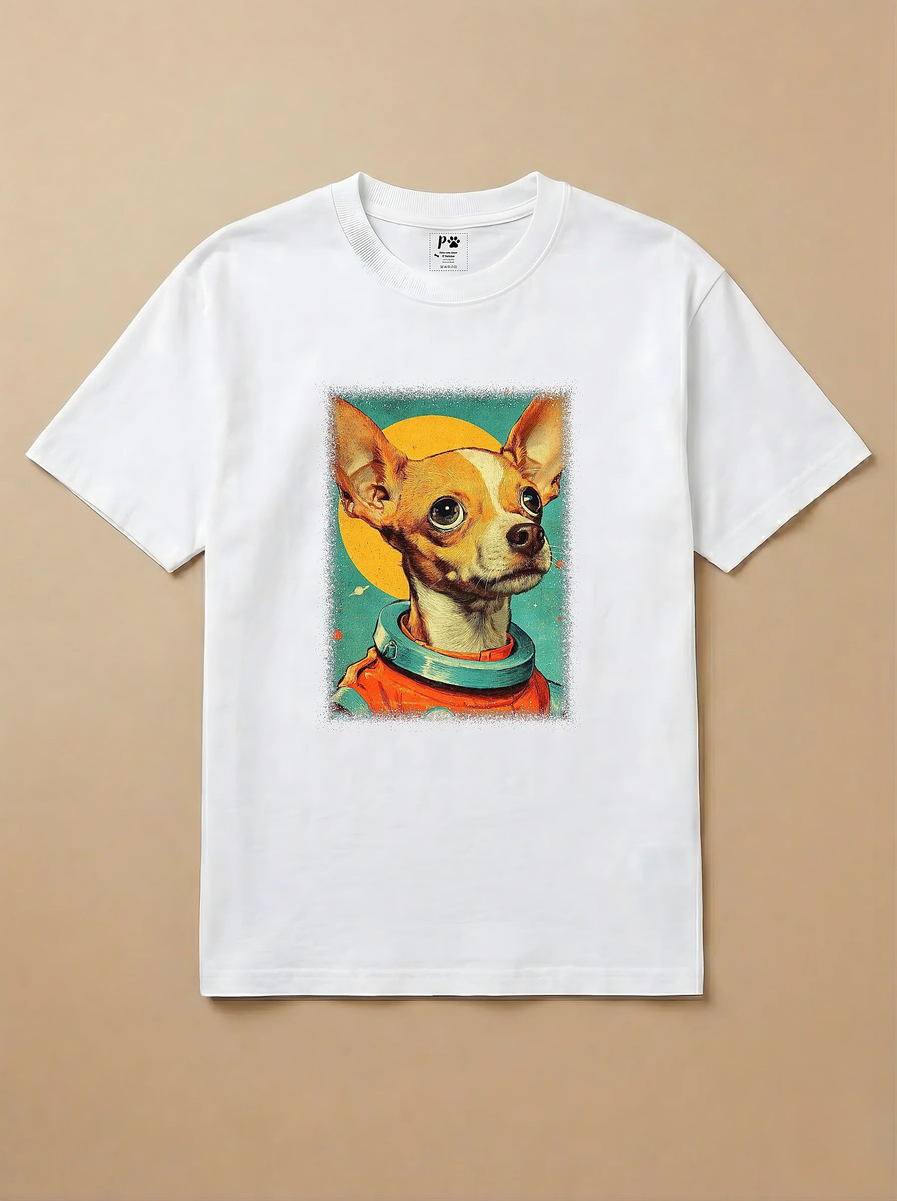 Camisa Astronauta - Chihuahua