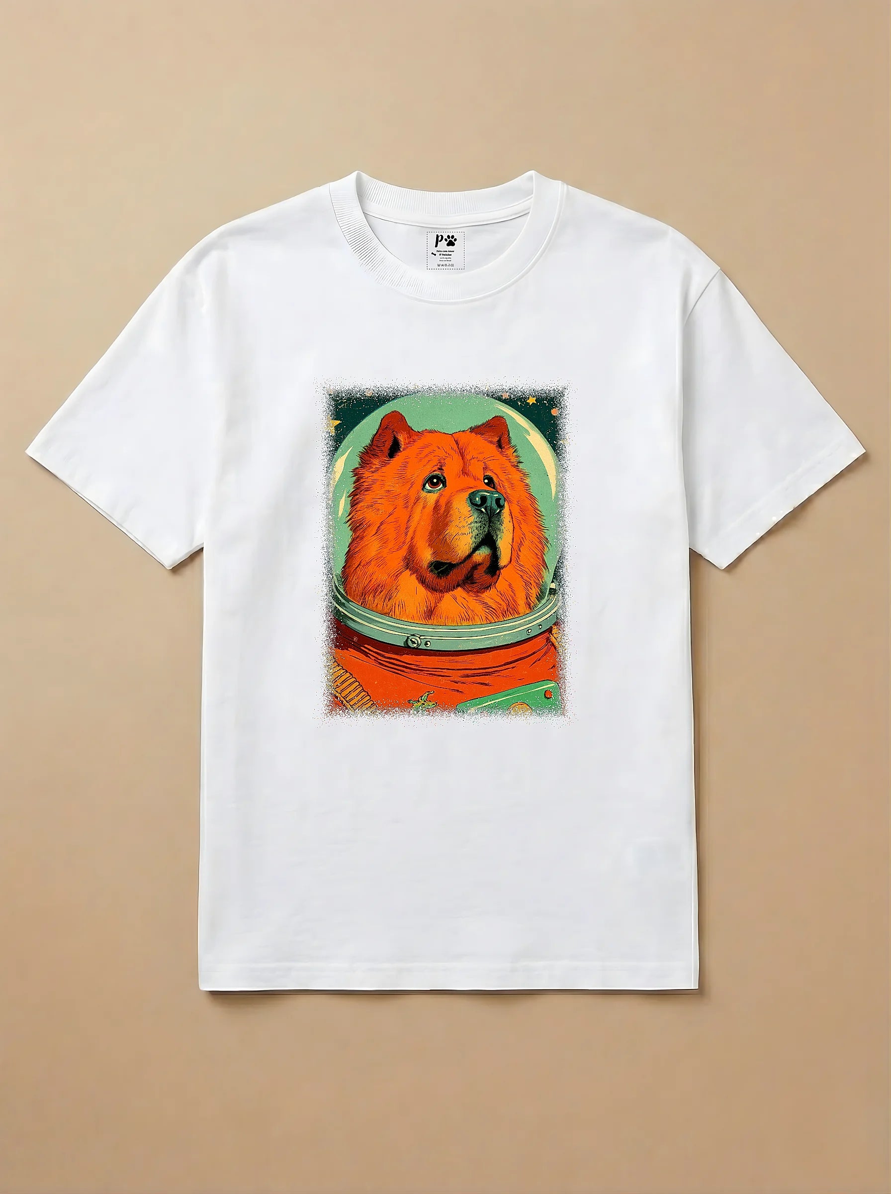 Camisa Astronauta - Chow Chow