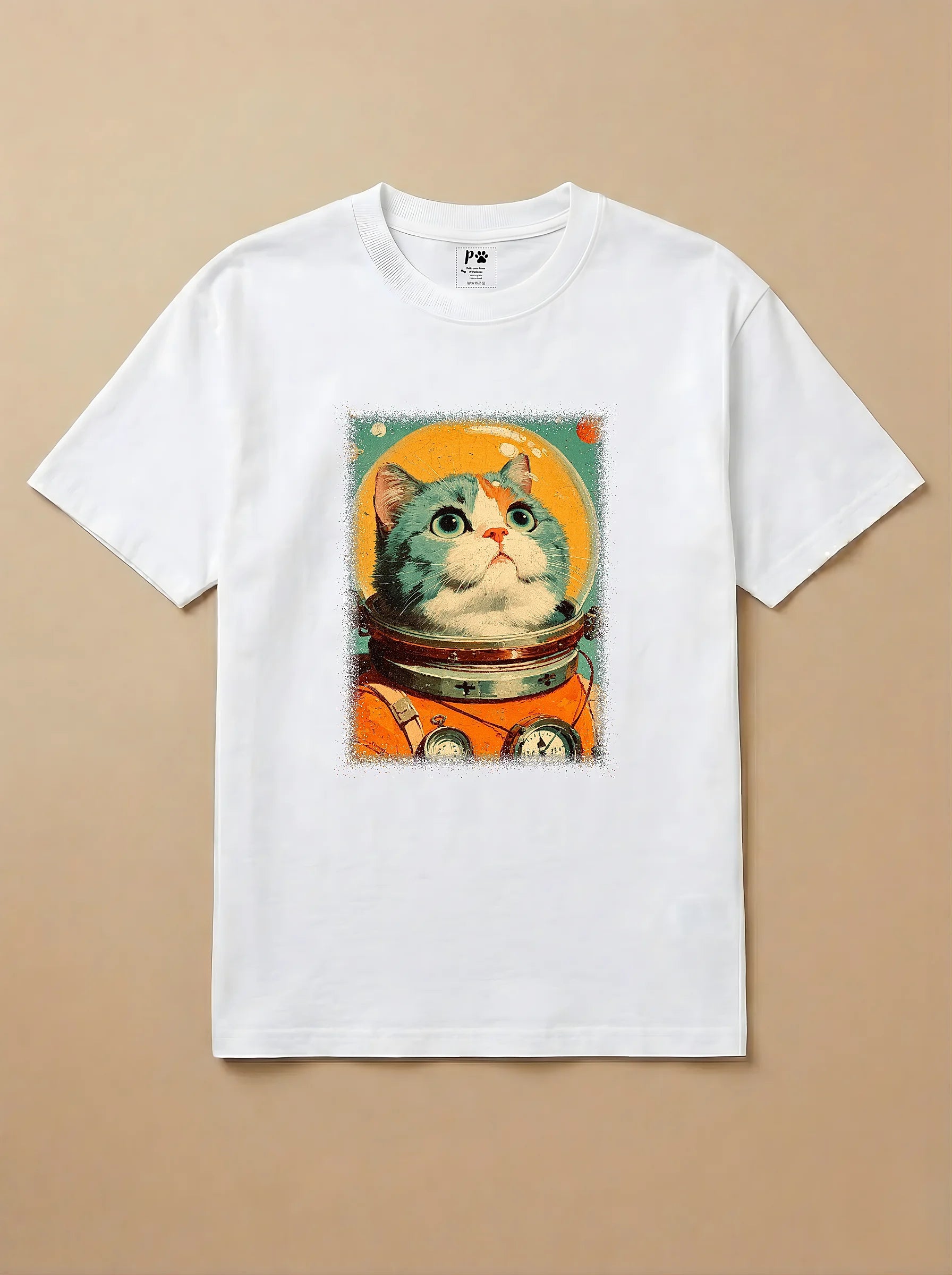 Camisa Astronauta - Gato Escocês