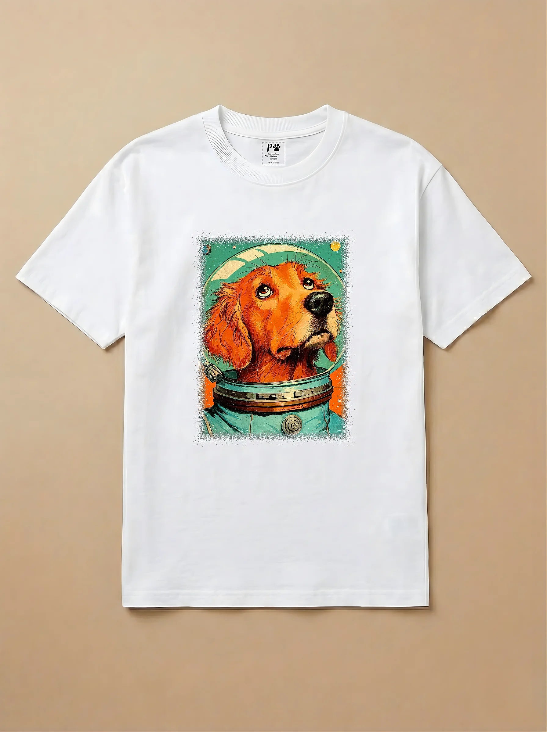 Camisa Astronauta - Golden