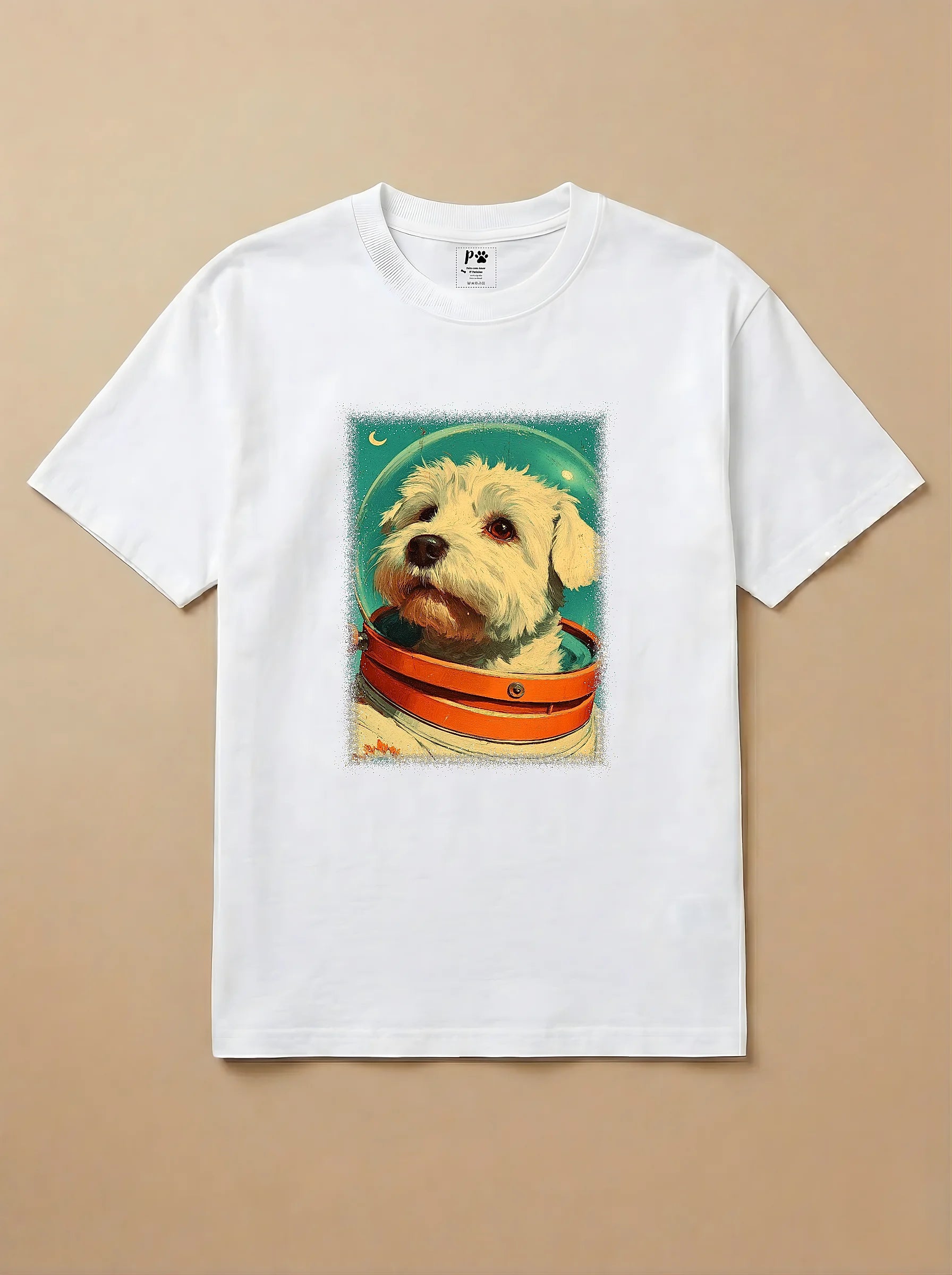 Camisa Astronauta -Maltês