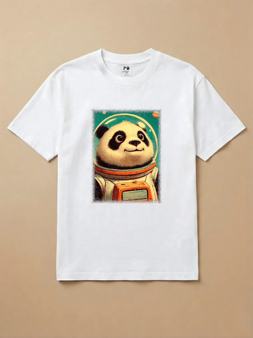 Camisa Astronauta - Panda